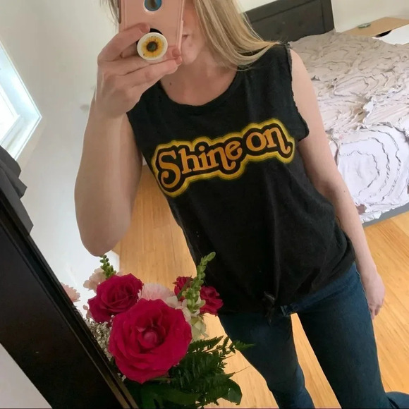 Chaser x Free People Shine On Tie Front Tank Top - Picture 2 of 8